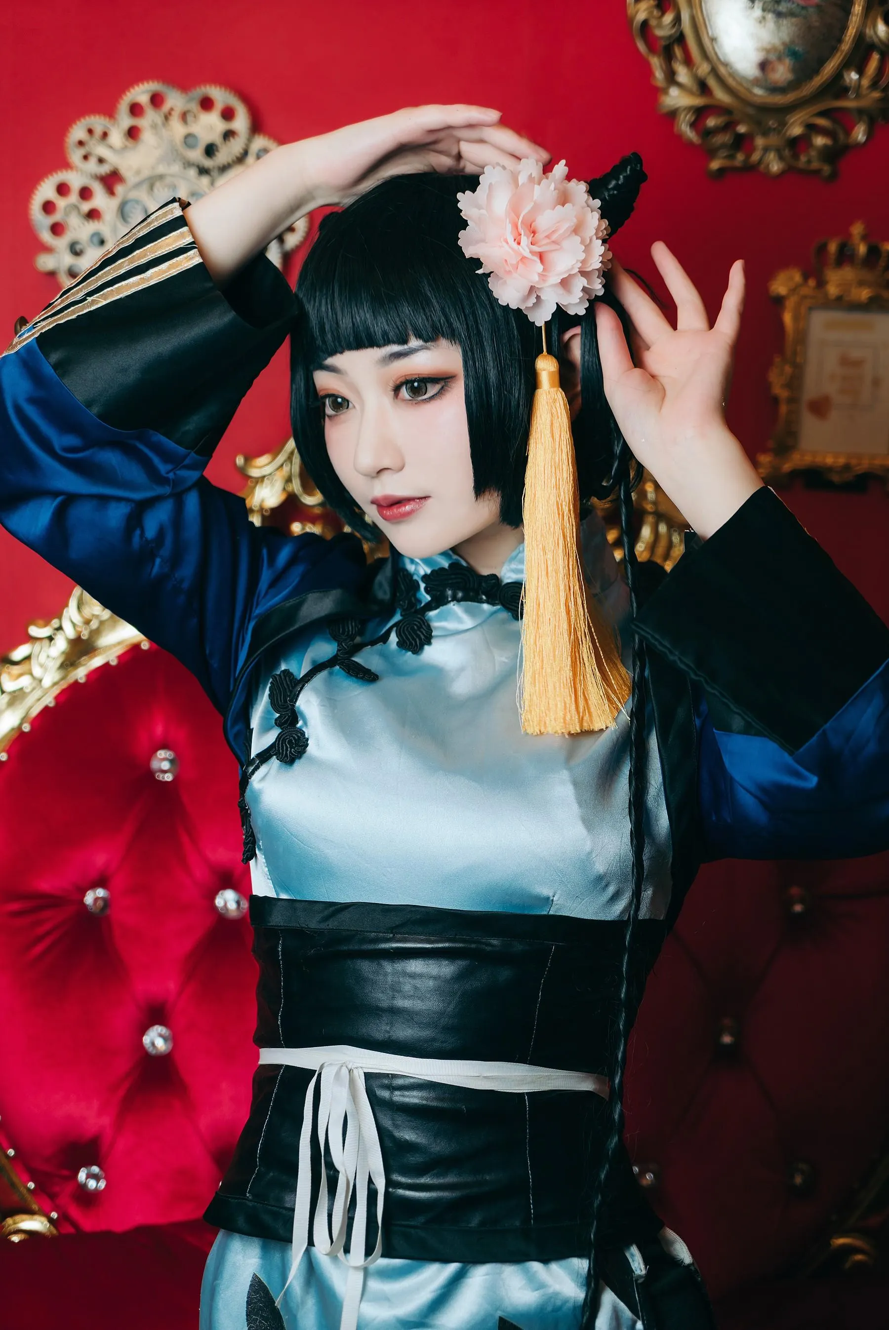 桃墨公子 – NO.07 美丽的蓝猫 [21P]插图2